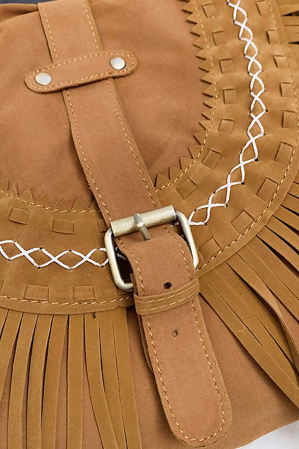 Western Feelings Fringe Shoulder Bag