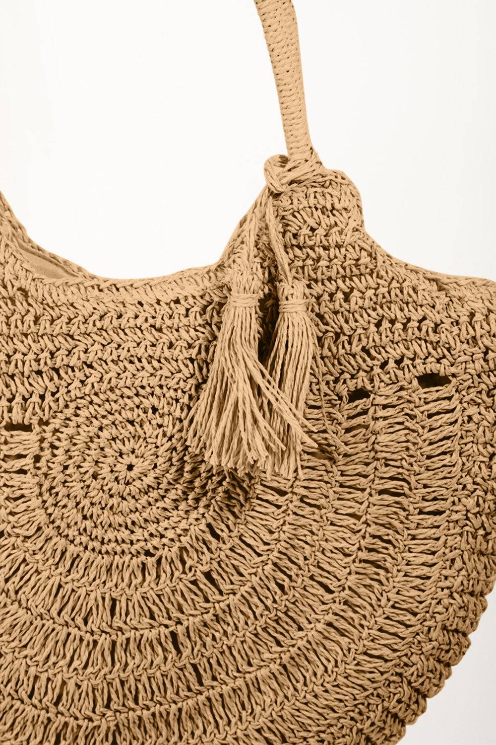 Straw Braided Tote