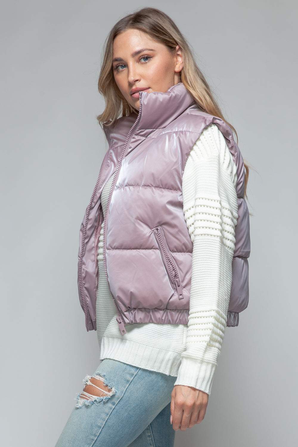 Fine Lines Quilted Vest