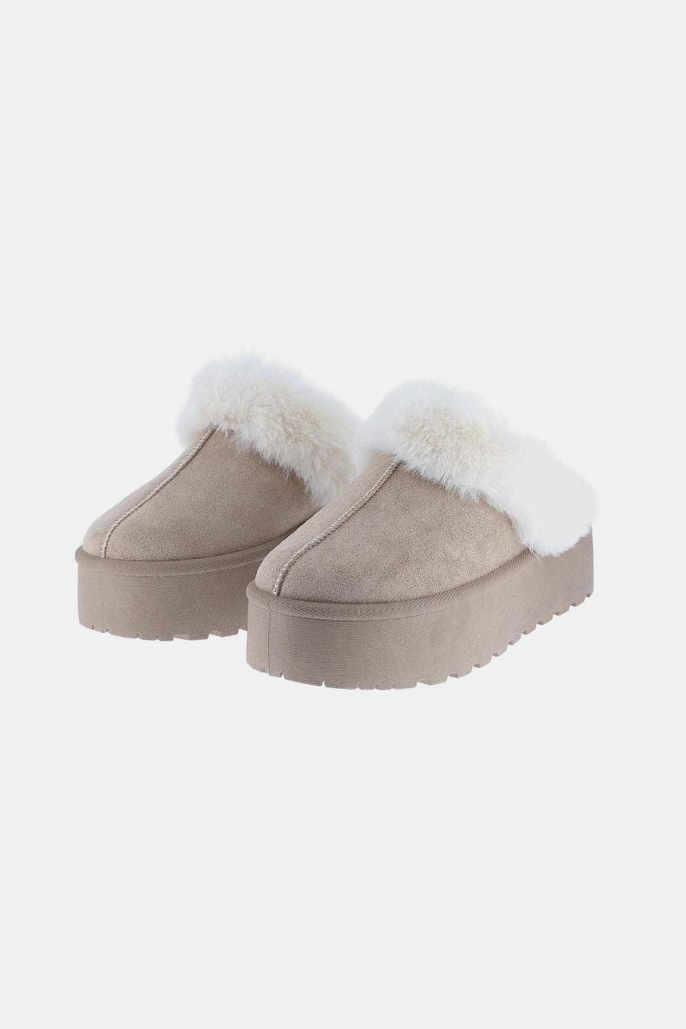 Platform Snow Slippers