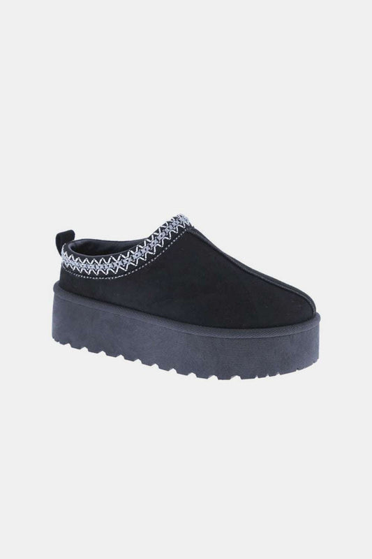 Steps Ahead Platform Slip-On Boots