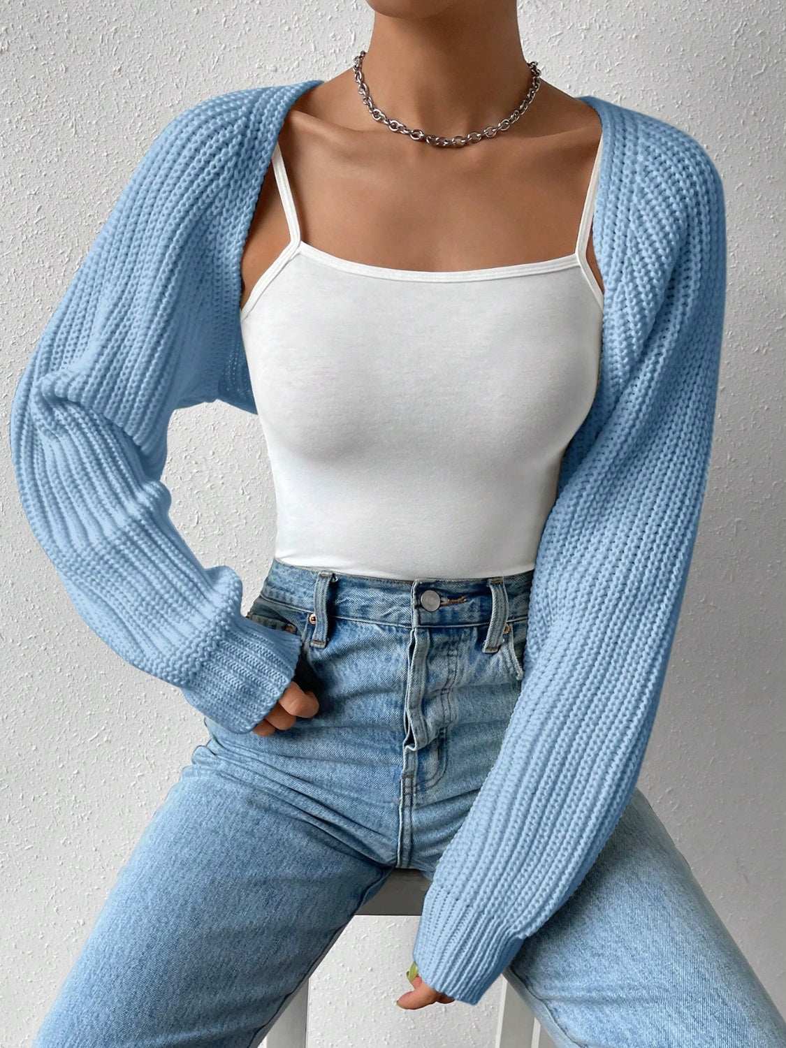 Honey Cropped Cardigan