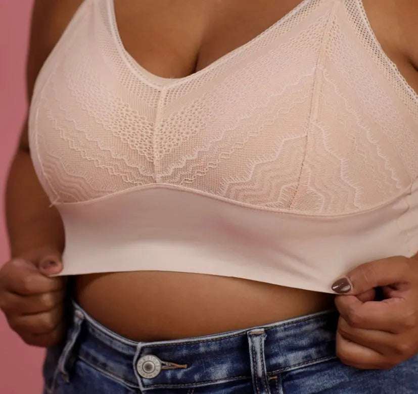 Nude Wireless bra